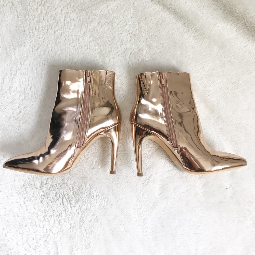 🌹Express Rose Gold Booties - Picture 5 of 8